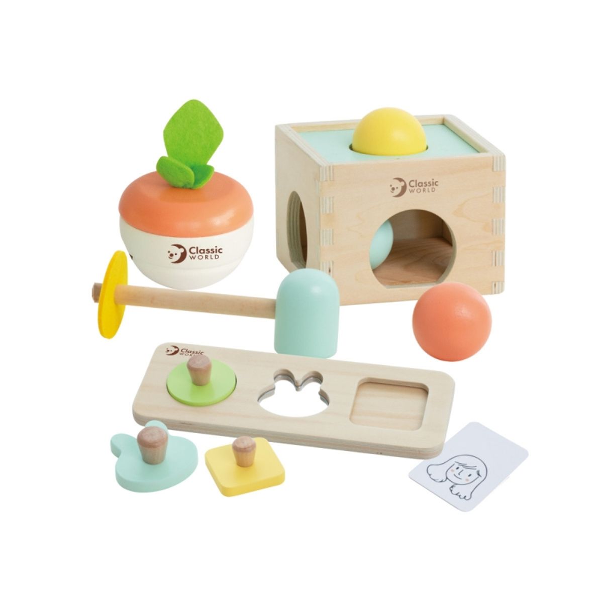 GENERICO - CLASSICWORLD 10028 HELLO BOX 6 MESES