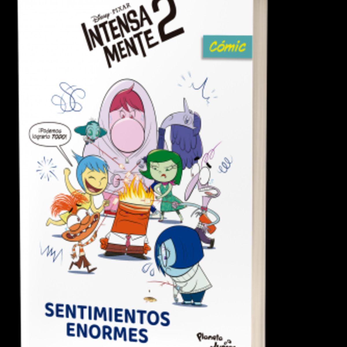 HITWAY MUSIC - INTENSAMENTE 2 SENTIMIENTOS ENORMES TAPA RÚSTICA - DISNEY - LIBRO