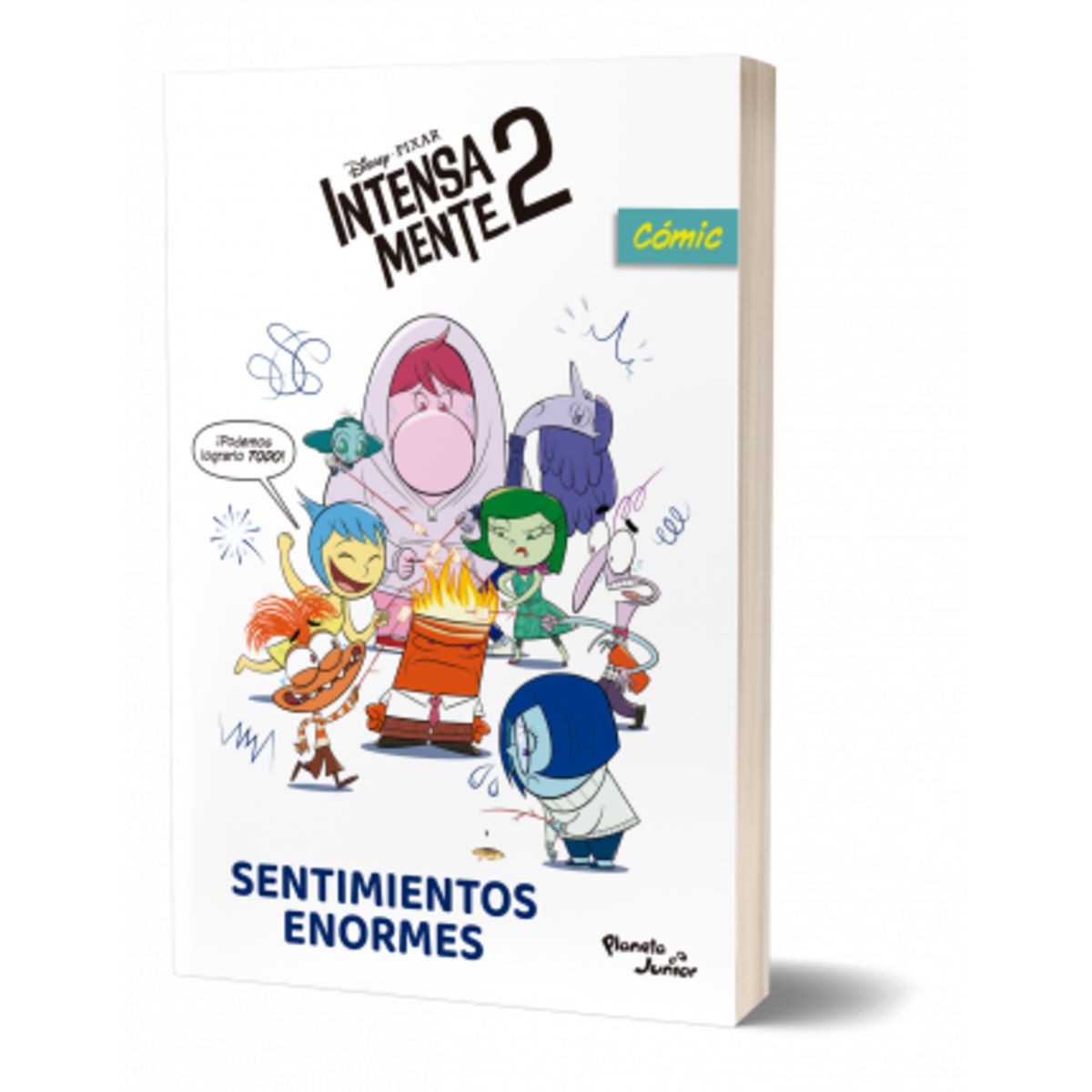 HITWAY MUSIC - INTENSAMENTE 2 SENTIMIENTOS ENORMES TAPA RÚSTICA - DISNEY - LIBRO