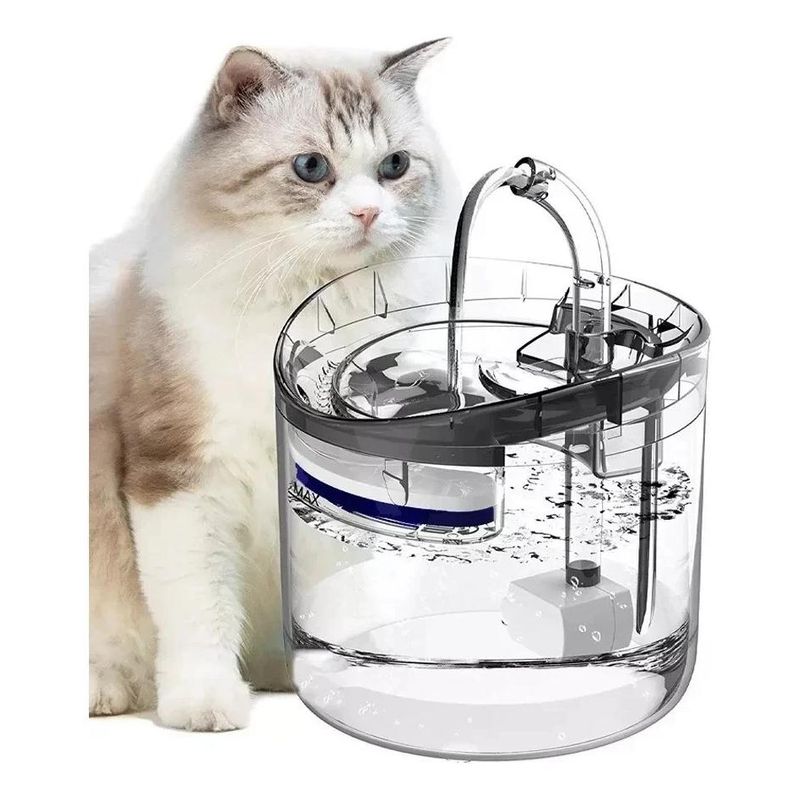 GENERICO - Fuente Automática de Agua para Mascotas con Filtros Eco-friendly