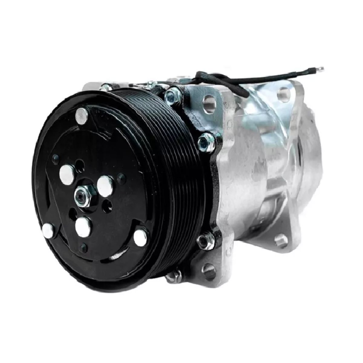 AMERICAN AIR - Compresor de AC SE7H15 8PK 123MM 12V OREJAS - MAHLE