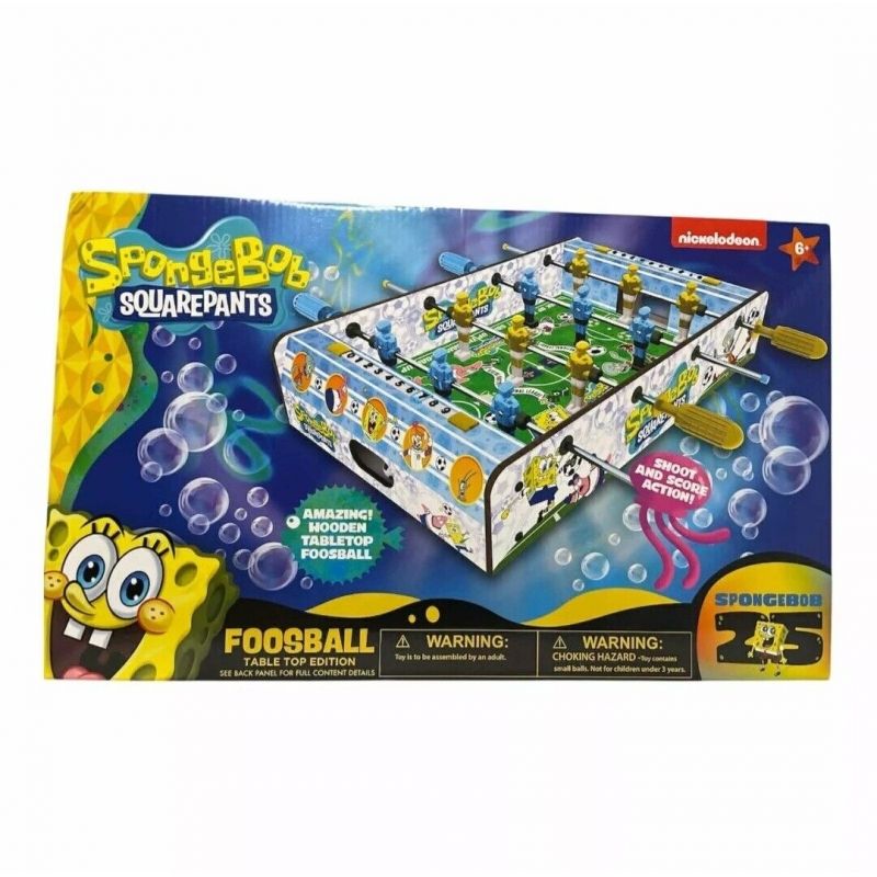 GENERICO - FCD SB8524CT SPONGE BOB WOODEN FOOSBALL TABLE