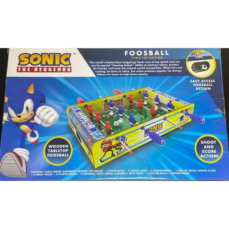 GENERICO - FCD SC8524CT SONIC WOODEN FOOSBALL TABLE