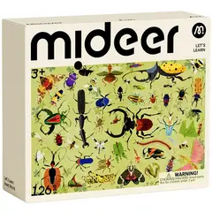 MIDEER - CT4301 LETS LEARN PUZZLE INSECT WORLD 126 PIEZAS