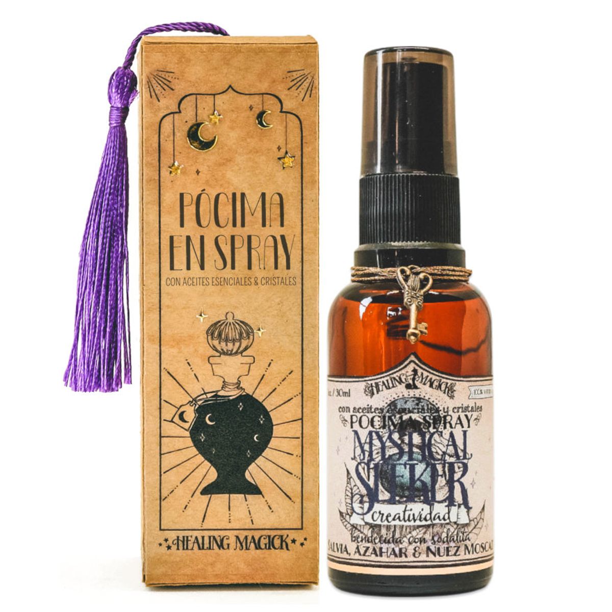 HEALING MAGICK - Viajero Místico Spray de Creatividad