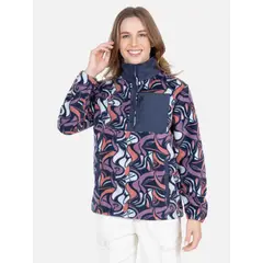 RIP CURL - Poleron Micropolar Sentinel Dome Multicolor Mujer - Multicolor