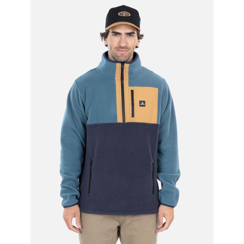 RIP CURL - Poleron Micropolar Pili Rc Azul Hombre Rip Curl - Azul
