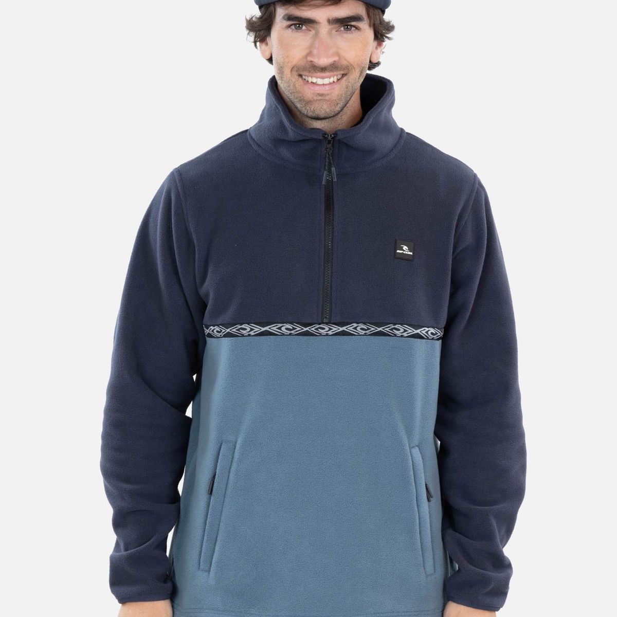 RIP CURL - Poleron Micropolar Kahi Rc Azul Hombre Rip Curl - Azul