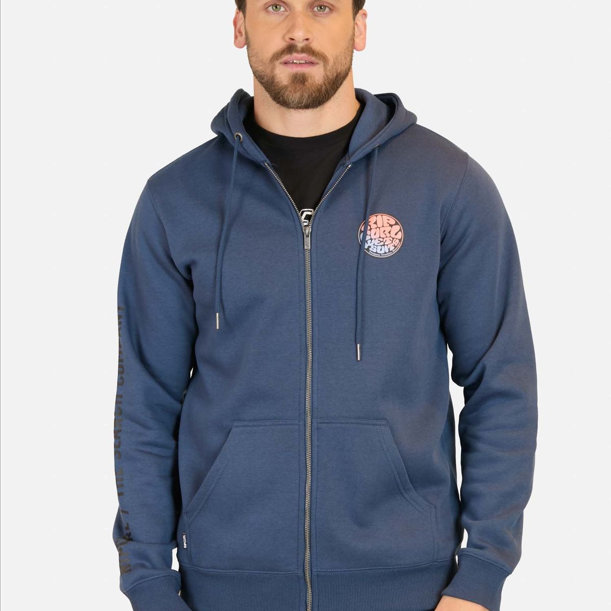 RIP CURL - Poleron FZ Nitrorip Azul Hombre Rip Curl - Azul