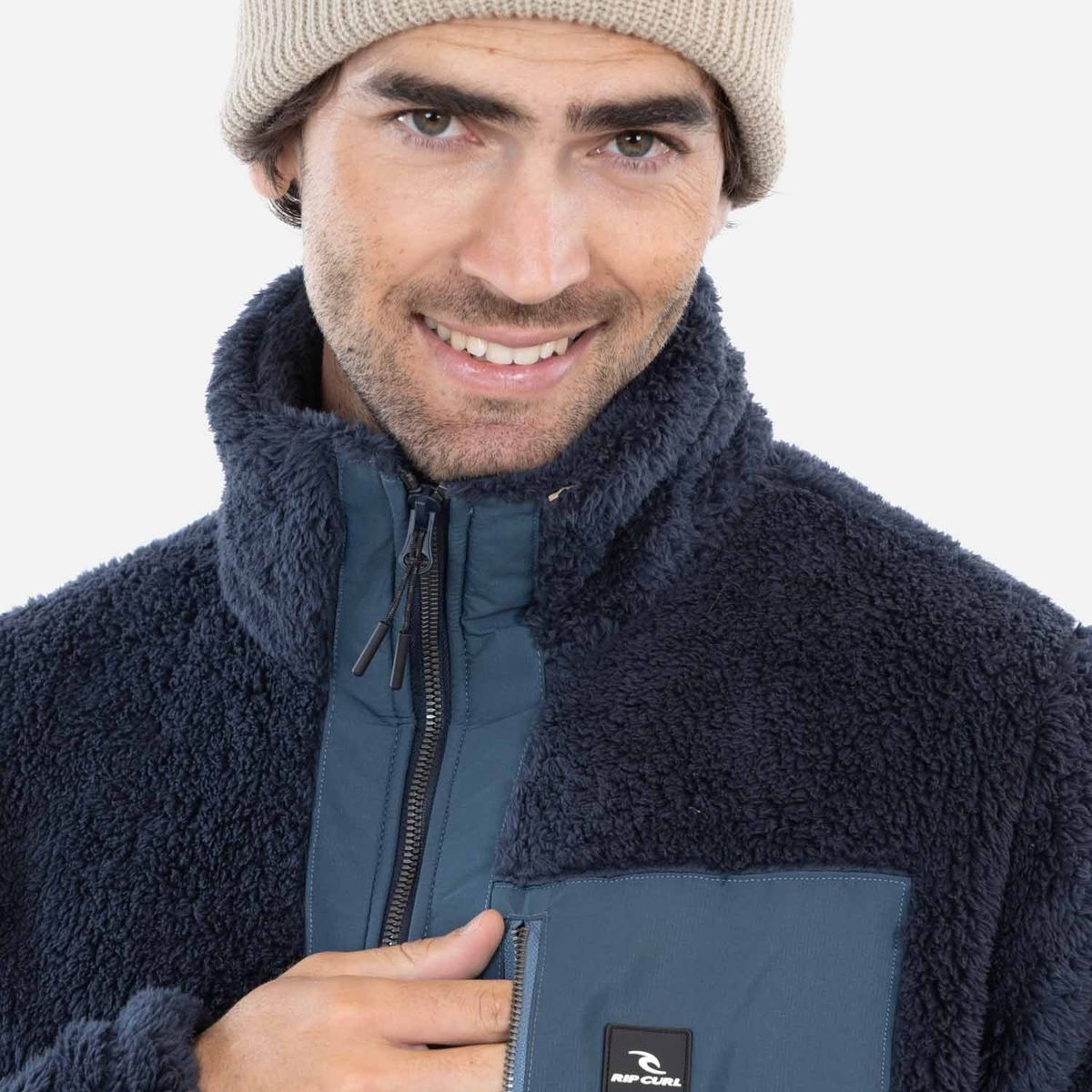 RIP CURL - Poleron Chiporro Kea Rc Azul Hombre Rip Curl - Azul