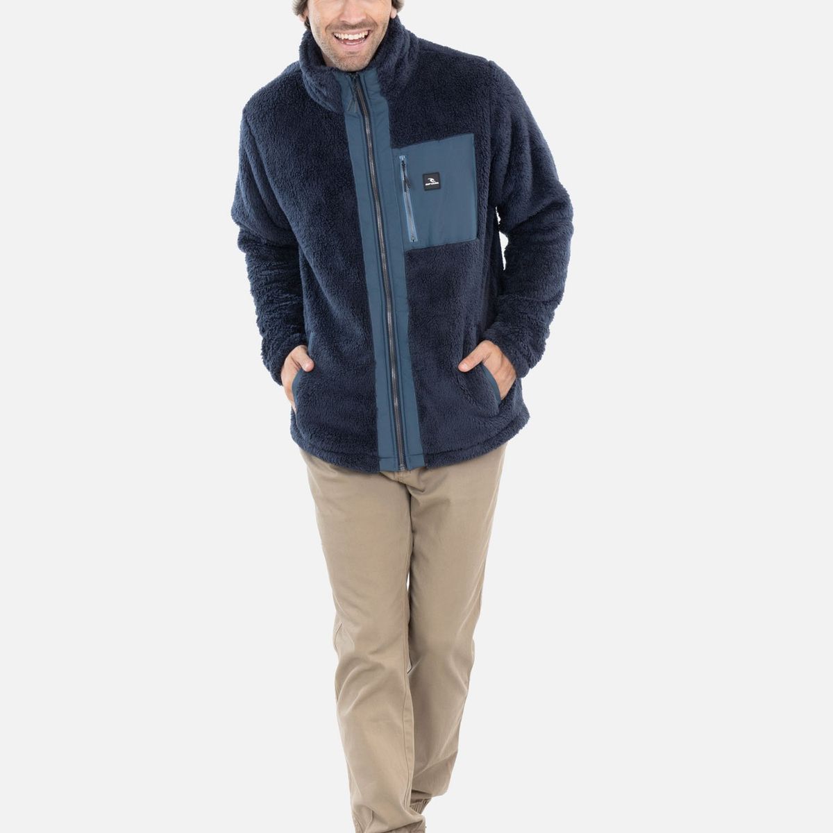 RIP CURL - Poleron Chiporro Kea Rc Azul Hombre Rip Curl - Azul