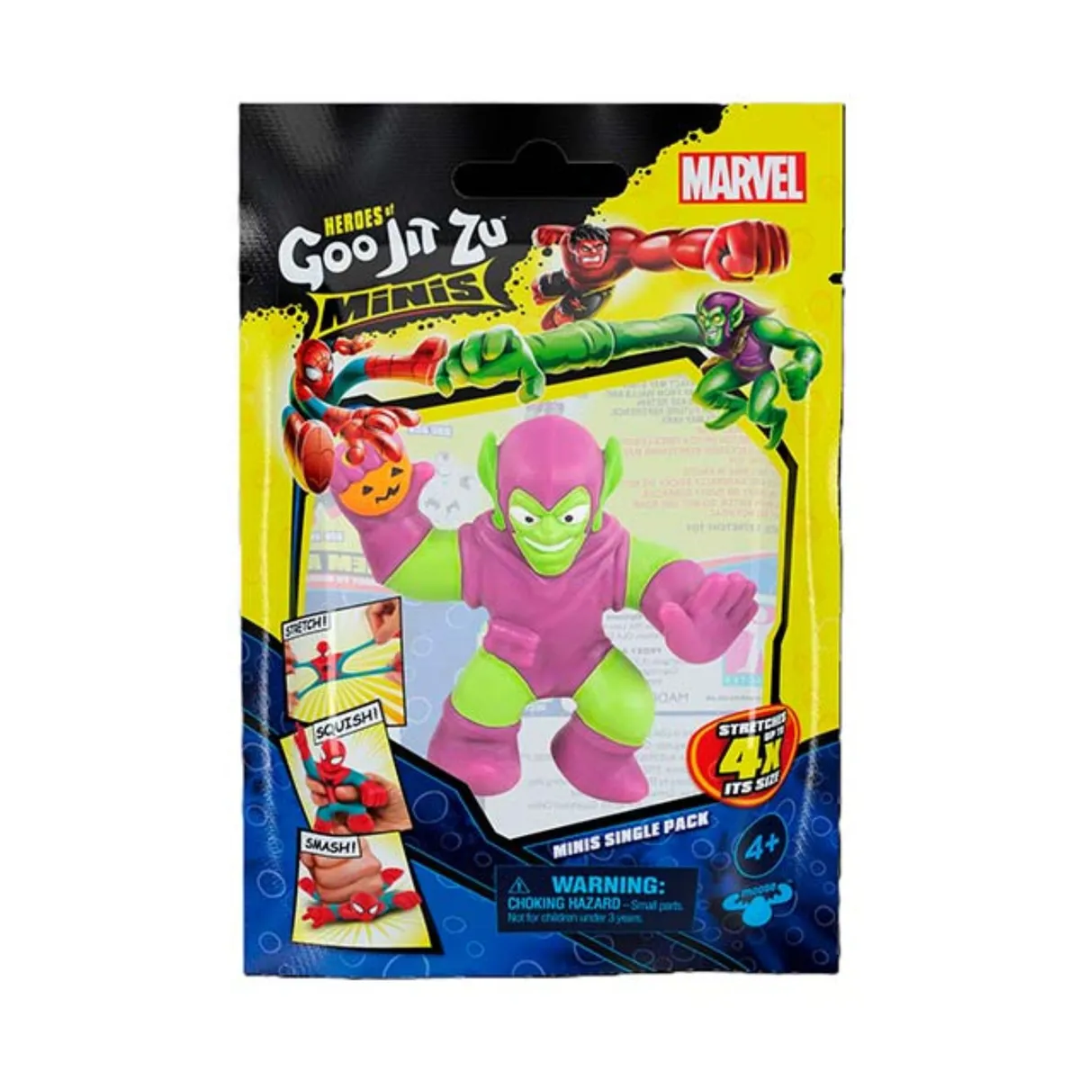 ANSALDO - Figura de acción HEROES OF GOO JIT ZU Green Goblin flexible