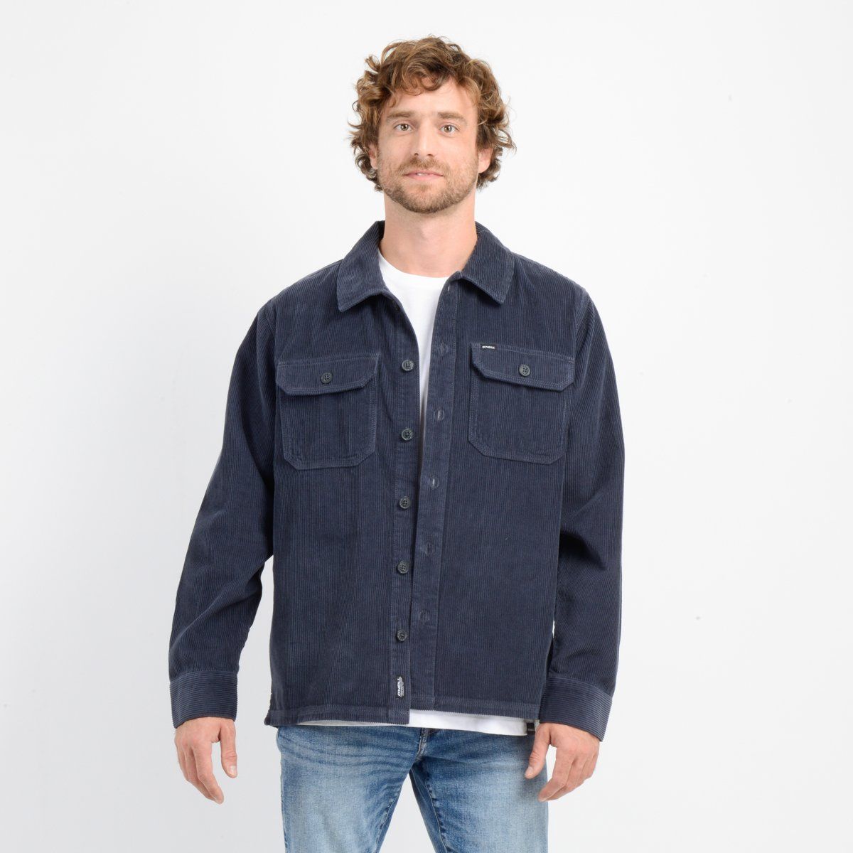 O'NEILL - CAMISA COTELE HERITAGE GRIS OSCURO