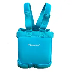 BLUNDING - Almohadilla, cojín, pañal de Frejka color calipso - Azul - Talla S