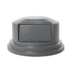 RUBBERMAID - TAPA DOMO GRIS PARA BASURERO BRUTE 166 LITROS