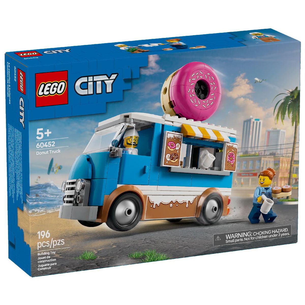 LEGO - LEGO® City Camión de Dónuts (60452)