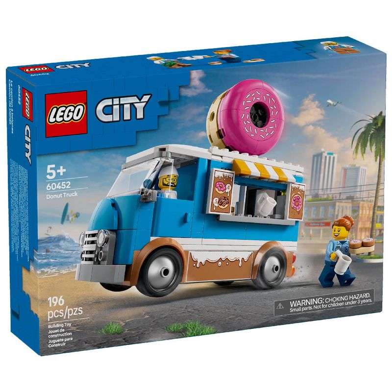 LEGO - LEGO® City Camión de Dónuts (60452)