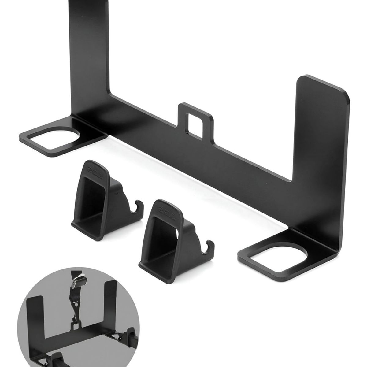 GENERICO - Kit De Montaje Isofix Para Asiento De Seguridad Bebé Niñ