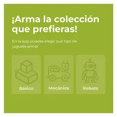 MAKERZOID - Robot Bloques Armables Diverse Building Blocks