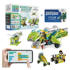 MAKERZOID - Robot Bloques Armables Programables Robot Master Standard