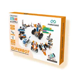 MAKERZOID - Robot Bloques Armables Programables Superbot