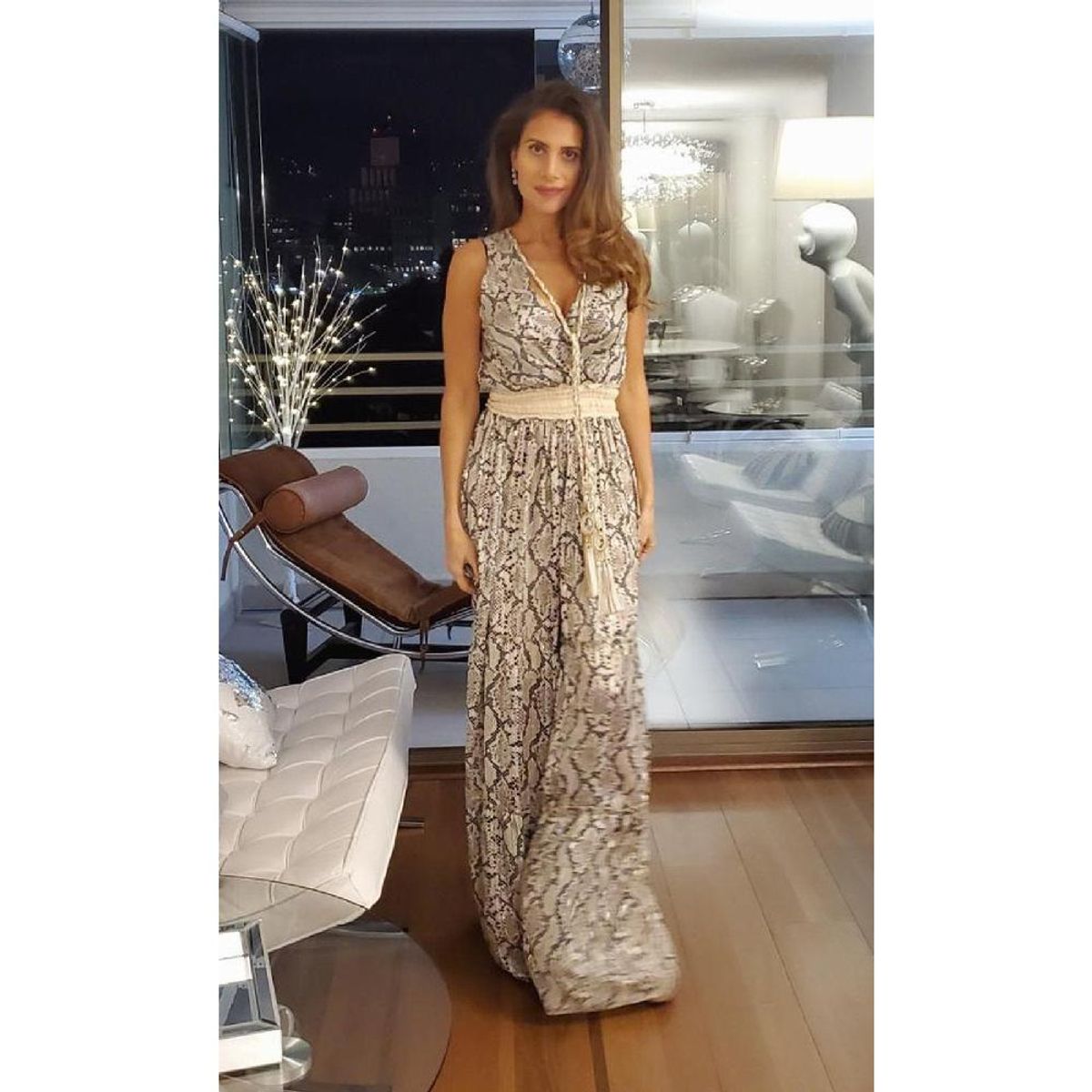 UNIQUE - ENTERITO LARGO EPARISE PRINT - Multicolor