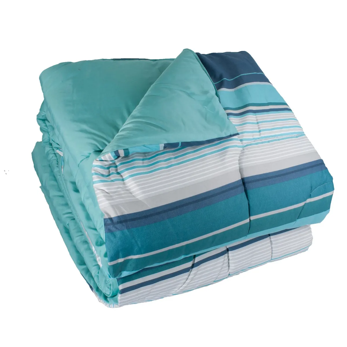 ANDES - PLUMON ANDES MICROFIBRA RAYA TURQUESA 1.5 PLAZA