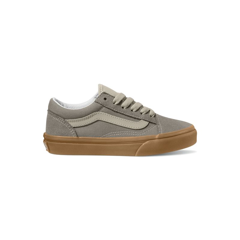 VANS - Zapatilla Nino Old Skool Gris VANS