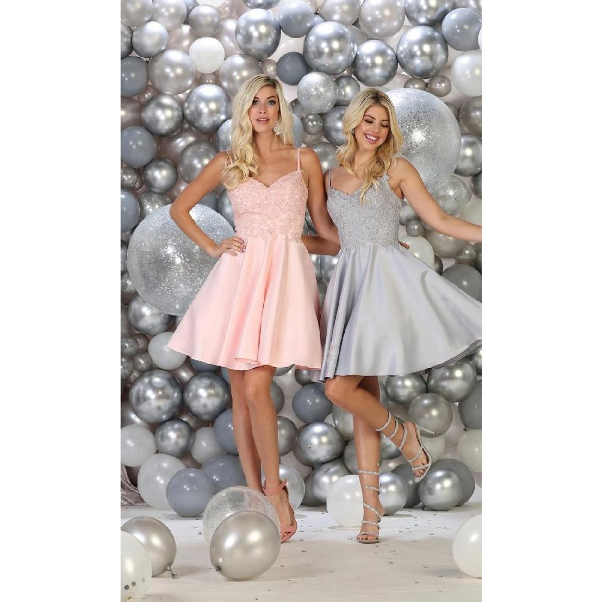 UNIQUE - VESTIDO CORTO C1652 BLANCO - Blanco