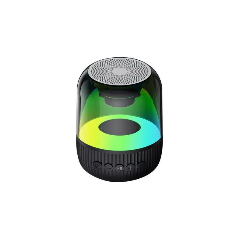 GENERICO - Mini Altavoz bluetooth 5.0  Estéreo parlante capsula RGB SK3