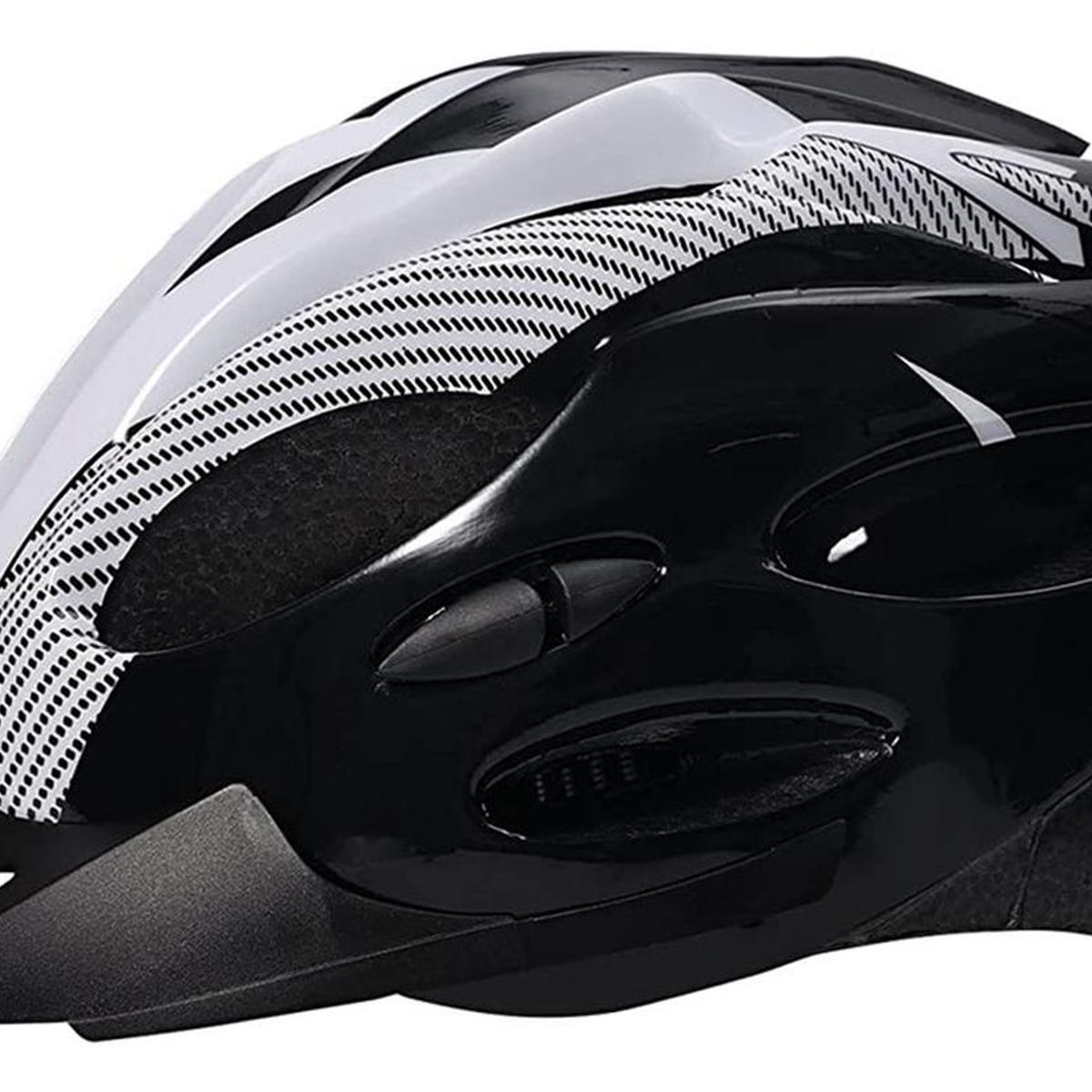 IMPORTCLICK - Casco Blanco Bicicleta Profesional Full Seguridad Luz - Blanco