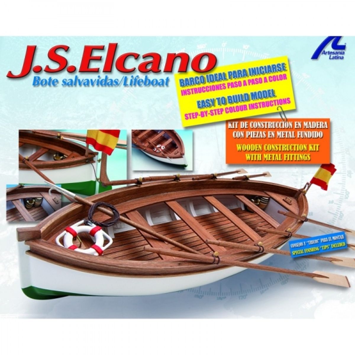 LATINA - LATINA 19019 LANCHA LIVEBOAT ELCANO