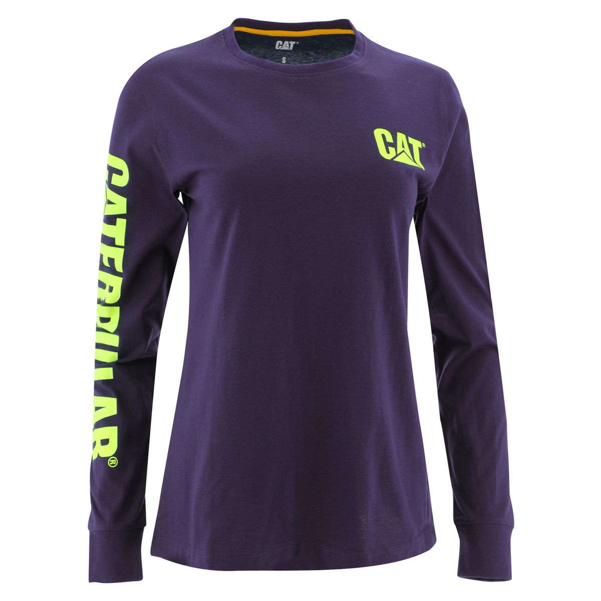 CAT - Polera Trademark Banner Mujer Morado CAT