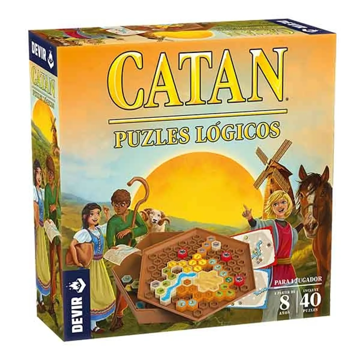 ASMODEE - ASMODEE 73222 CATAN PUZZLES LOGICOS PUZZLE