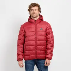 O'NEILL - PARKA GLASSY PUFF II ROJO OSCURO