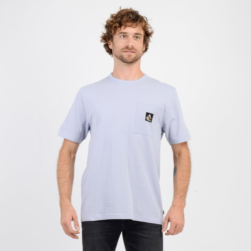 O'NEILL - POLERA MANGA CORTA TORREY II AZUL CLARO
