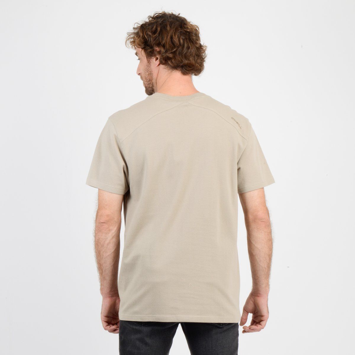 O'NEILL - POLERA MANGA CORTA DAYBREAK  BEIGE OSCURO
