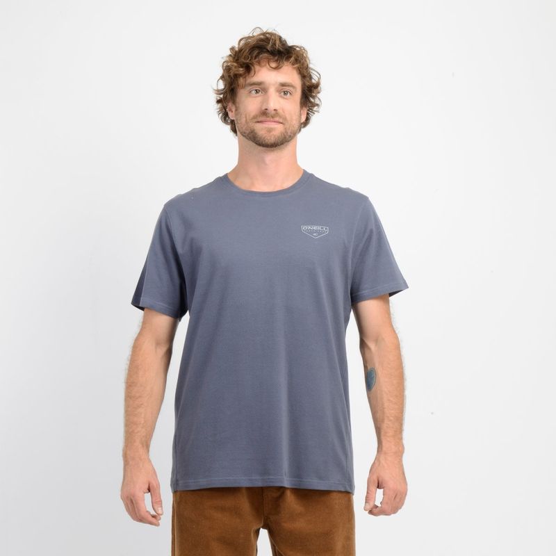 O'NEILL - POLERA MANGA CORTA DAYBREAK  GRIS OSCURO