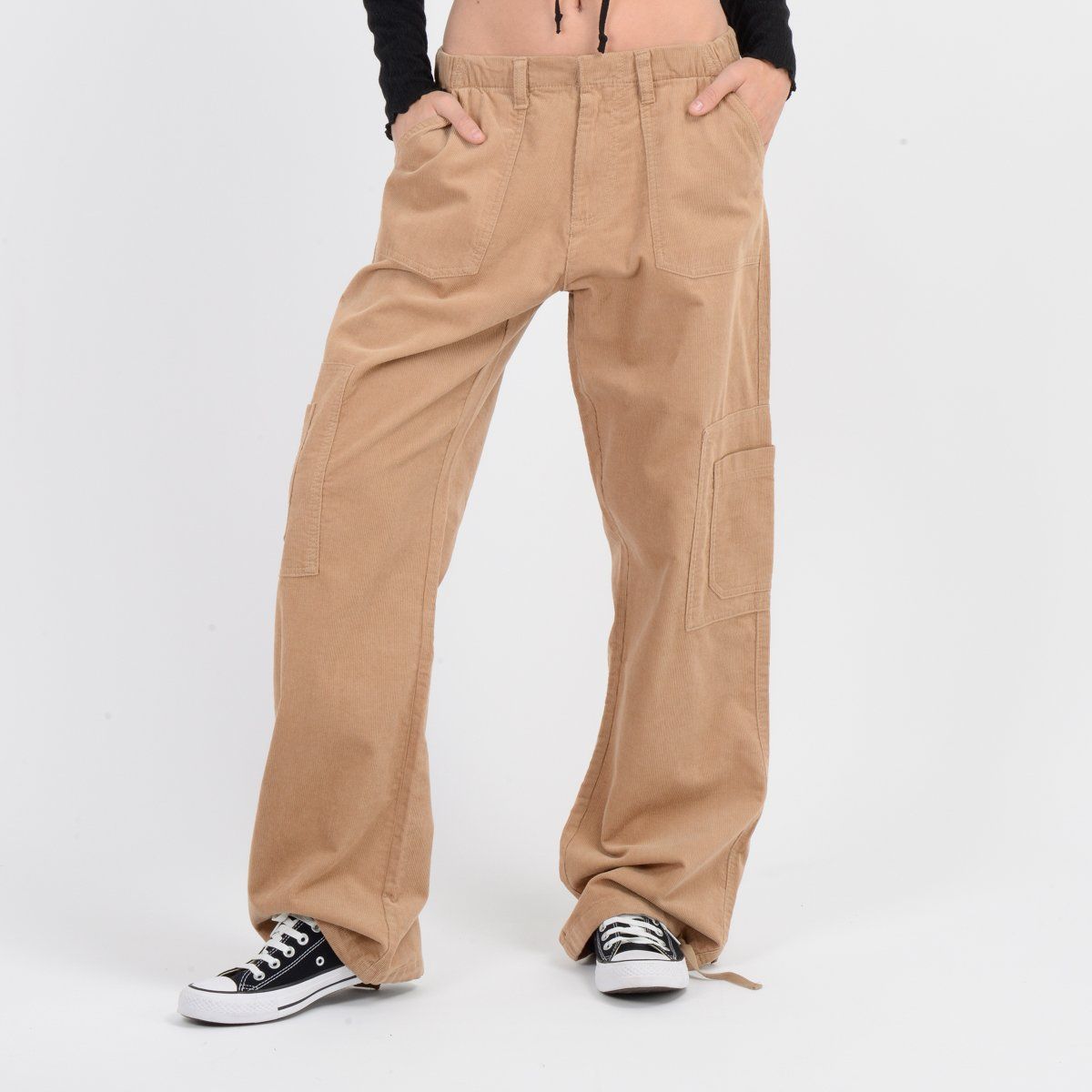 O'NEILL - PANTALON COTELE KREE CAFÉ CLARO