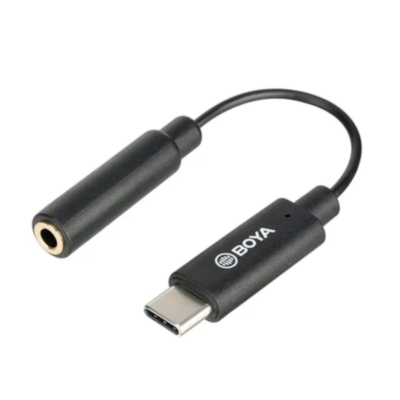 BOYA - Boya BY-K9 Mini Cable 35mm Hembra TRRS a USB-C macho