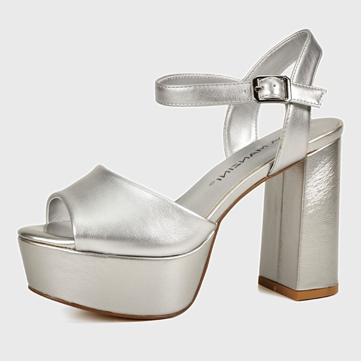 EDA MANZINI - Sandalia Goldie Plateado EDA MANZINI