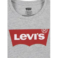 LEVIS - Polera Niña Manga Corta Gris
