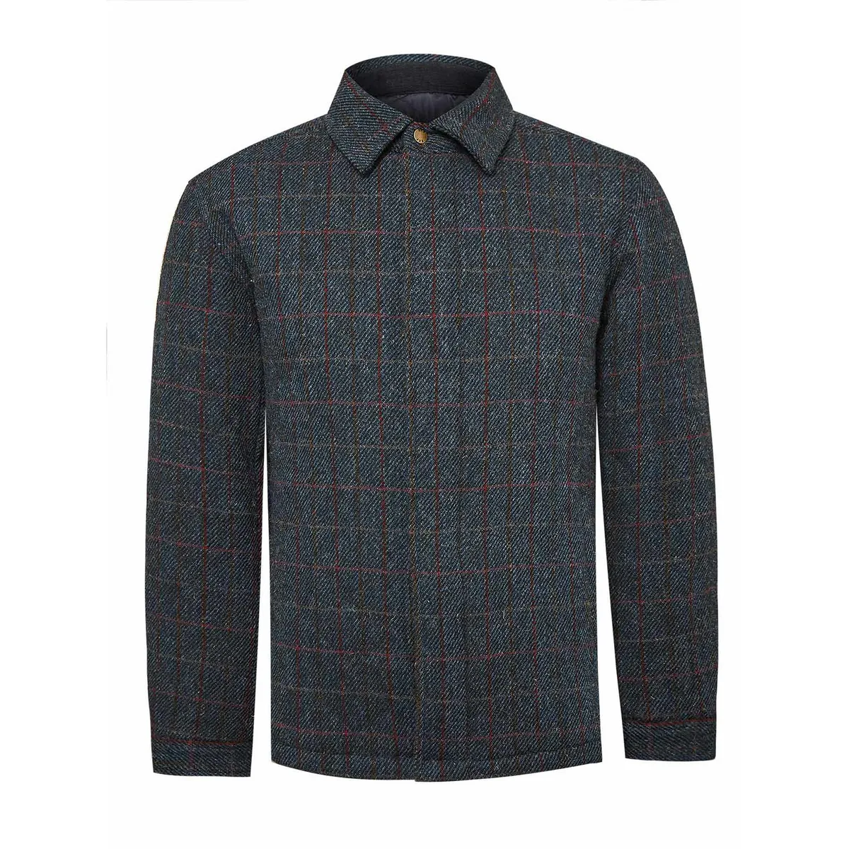 ROCKFORD - Chaqueta Harris Tweed Hombre Harris Azul ROCKFORD