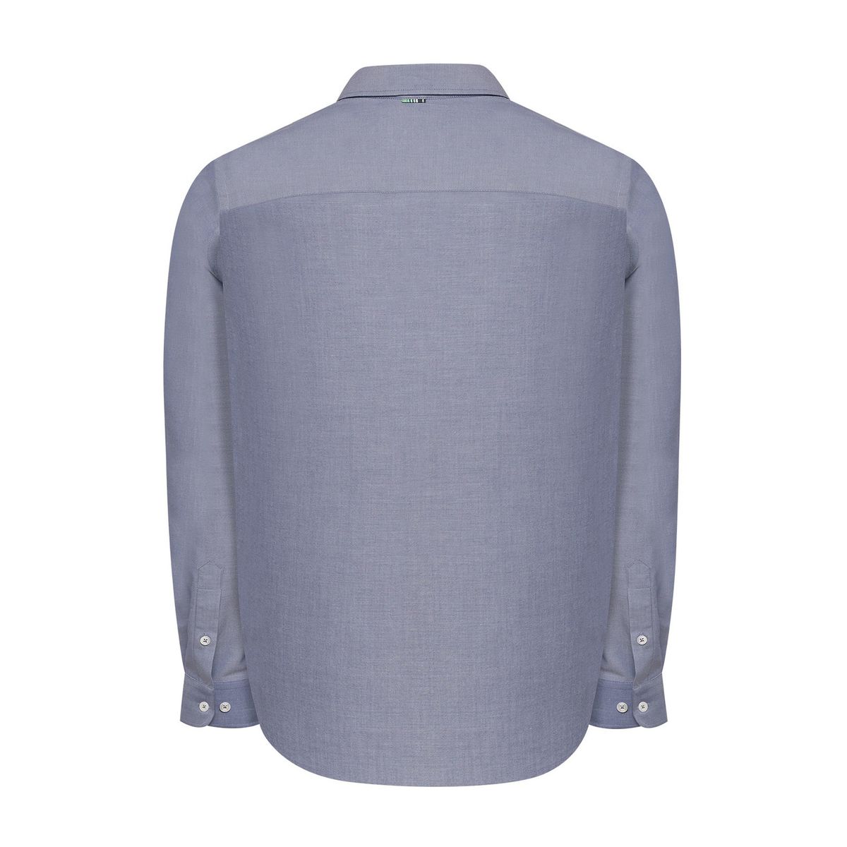 ROCKFORD - Camisa Algodón Hombre Woolsolid Azul ROCKFORD