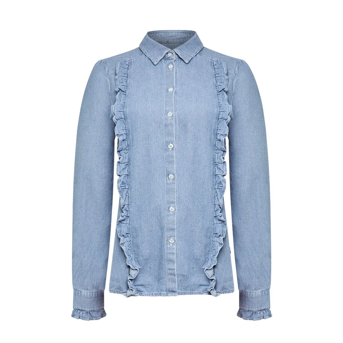 ROCKFORD - Blusa Algodón Mujer Dinam Azul ROCKFORD