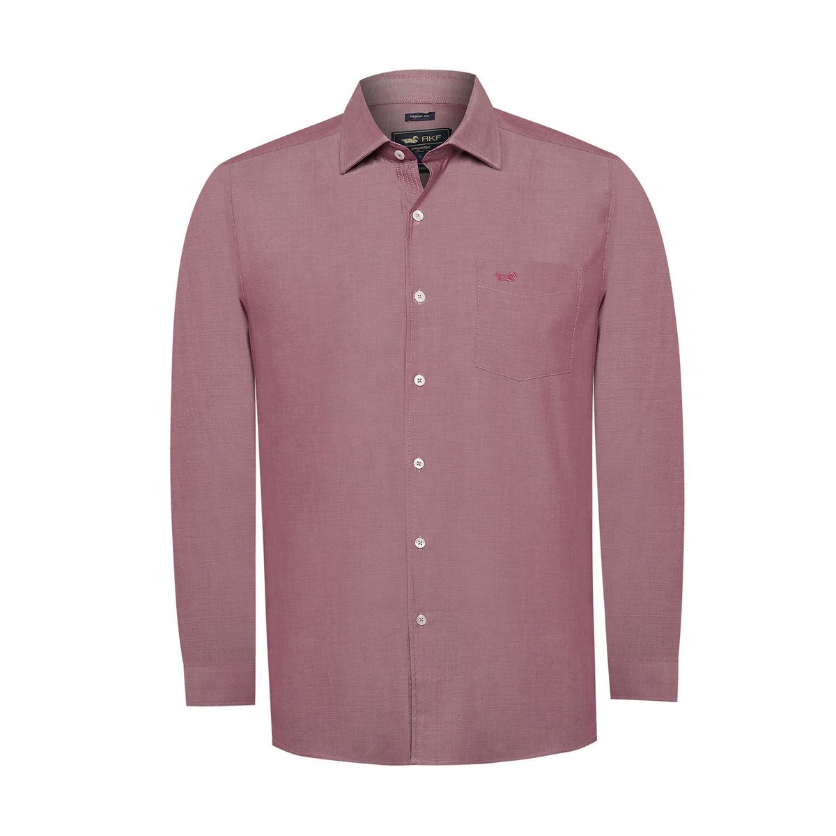 ROCKFORD - Camisa Algodón Hombre Woolsolid Rojo ROCKFORD