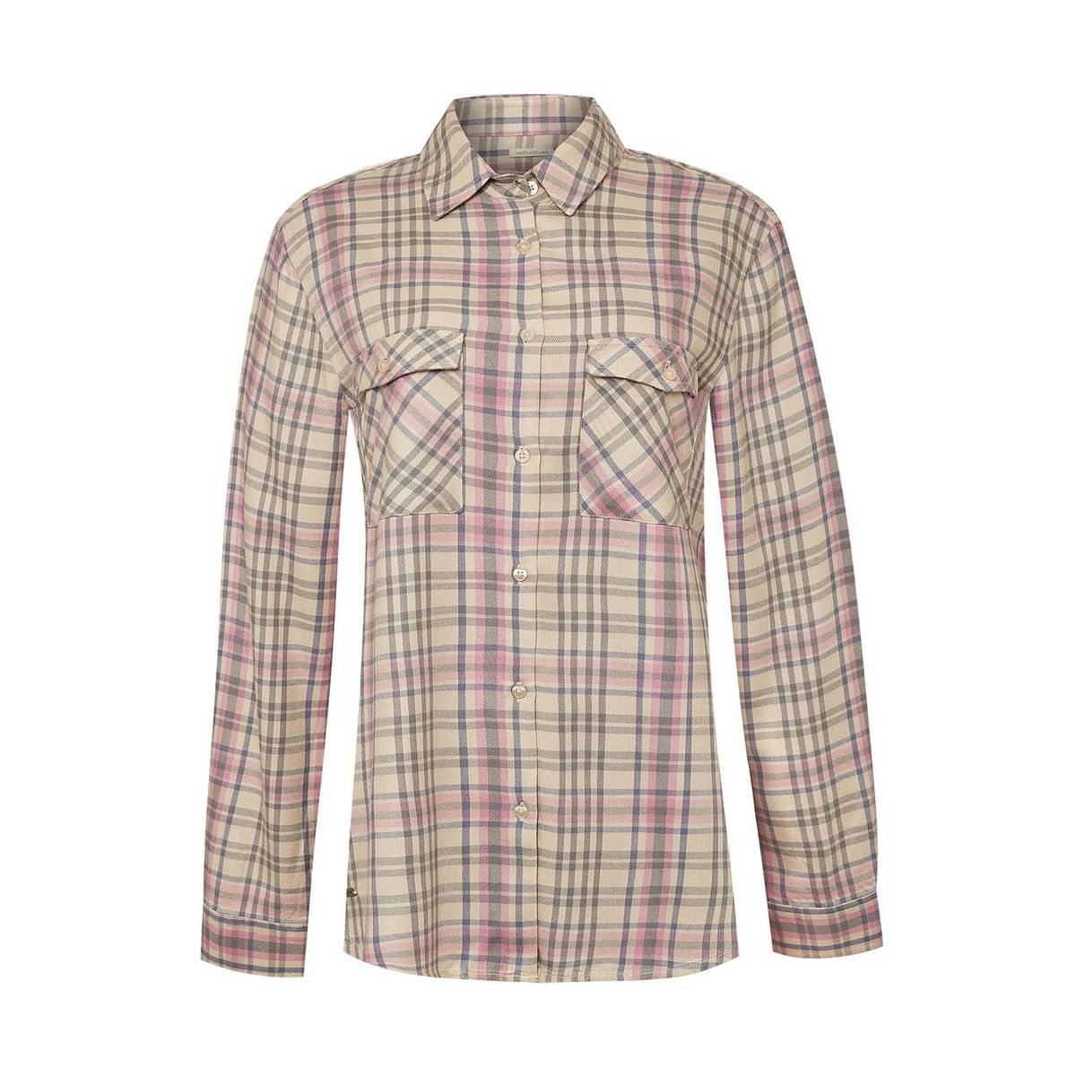 ROCKFORD - Blusa Rayón Mujer Bonete Rosado ROCKFORD