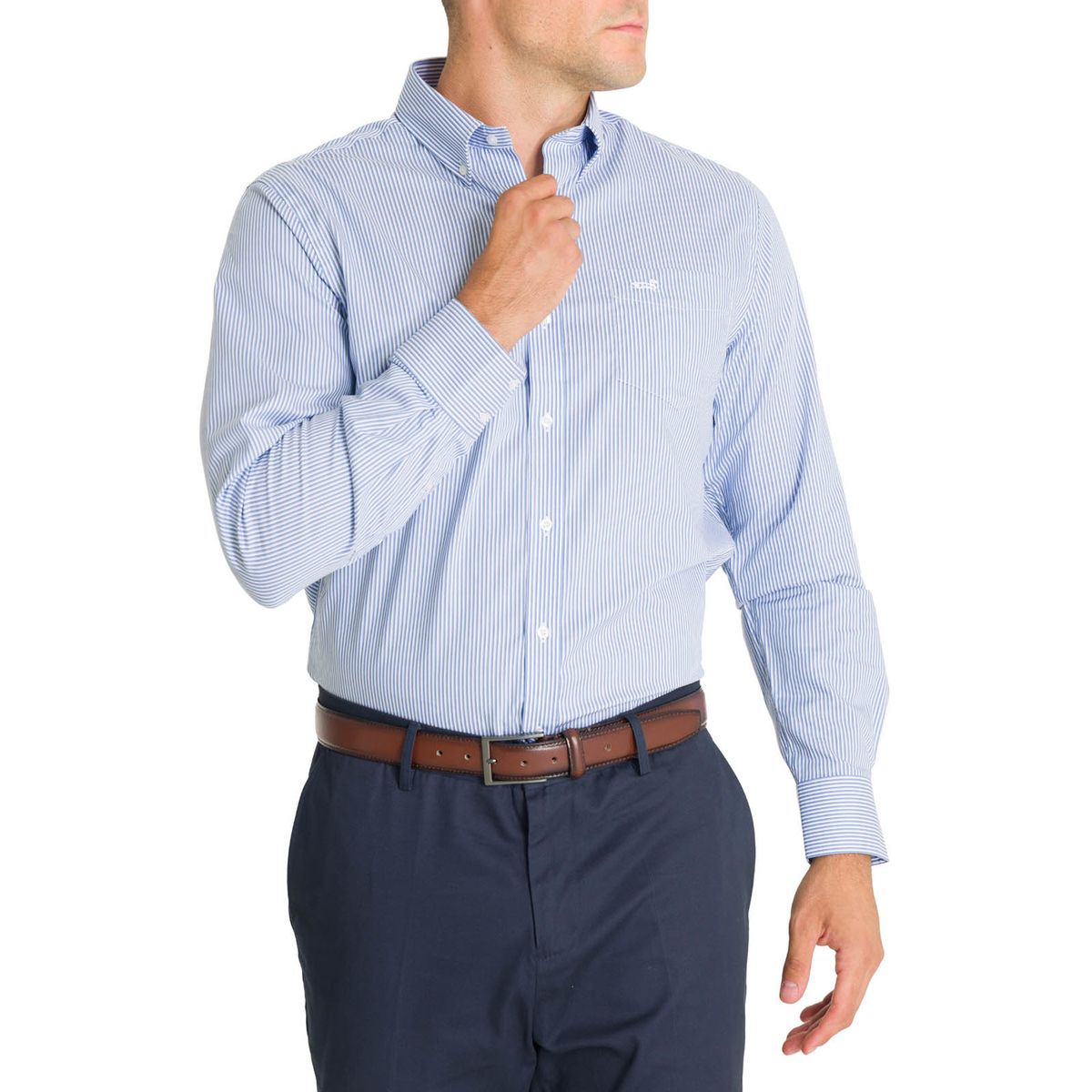 ROCKFORD - Camisa Cuello Botón Hombre Easyiron Blanco ROCKFORD