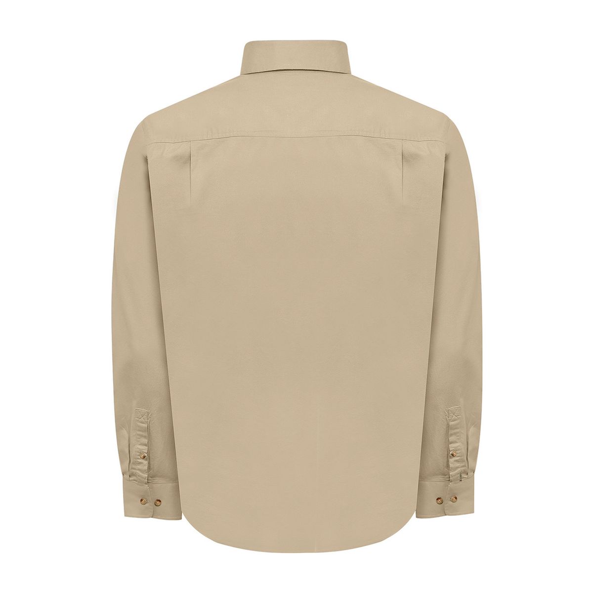 ROCKFORD - Camisa Algodón Orgánico Hombre Anzio Café ROCKFORD