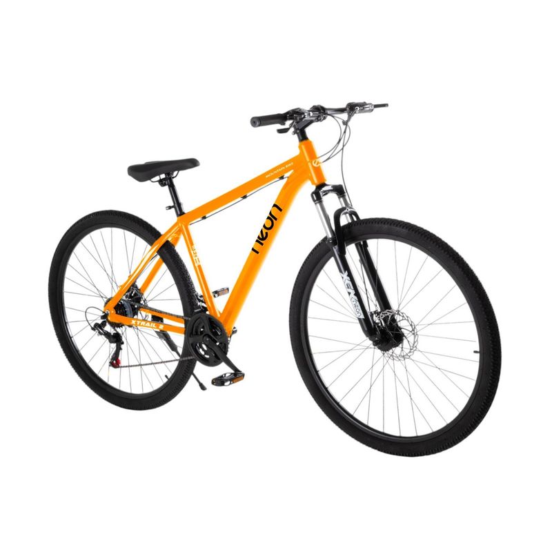 LUMAX - Bicicleta De Montaña Aro 29 Aluminio 21 velocidades Amarilla